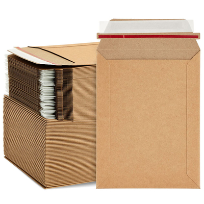 Custom Printed Cardboard Envelope Mailer Biodegradable Cardboard Shipping Envelope