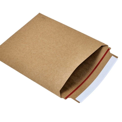 Self Seal Brown Cardboard Envelopes Custom Logo Cardboard Mailing Envelopes Recycled