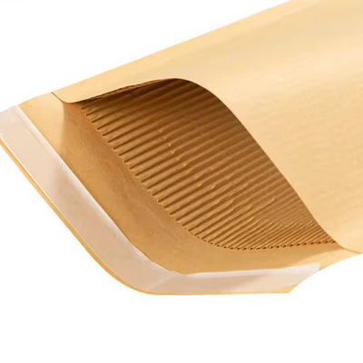 Custom Logo Print Paper Padded Mailer Shockproof Honeycomb Paper Mailer Biodegradable