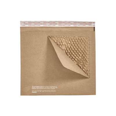 Corrugated Paper Padded Mailers Lightweight Custom Padded Mailer Recyclable For Packaging