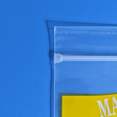 Gravure Printing CPE Zipper Bag Customized Clear Stand Up Bags Dustproof For Tea Nuts