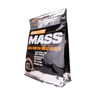 Recyclable Frosted Zip Bags Clear Frosted Zipper Bags Custom With Handle