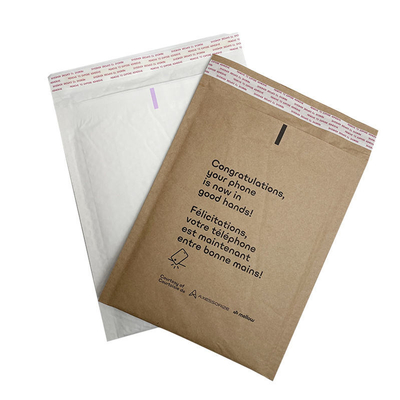 Honeycomb Structure Paper Padded Mailer Recyclable Custom Padded Envelopes Shockproof