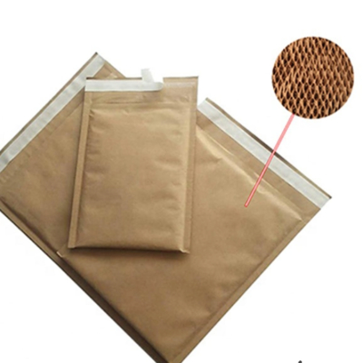 Kraft Paper Padded Mailer Strong Protective Honeycomb Padded Mailers Customized