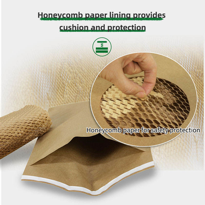 Shockproof Padded Kraft Mailers Eco Friendly Custom Padded Mailers Tear Resistant