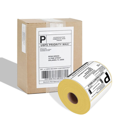 Professional Custom Direct Thermal Labels Durable Thermal Sticker Roll Oil Resistant
