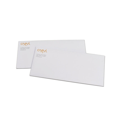 80gsm White Business Envelopes Customized White Paper Envelopes Durable With Offset Papers
