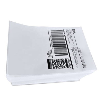 Oil Resistant Thermal Adhesive Labels Custom Sizes Thermal Roll Labels White