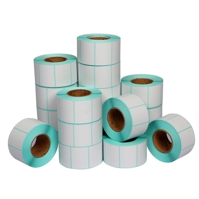 Waterproof Thermal Adhesive Labels Tear Resistant Thermal Transfer Labels Customized