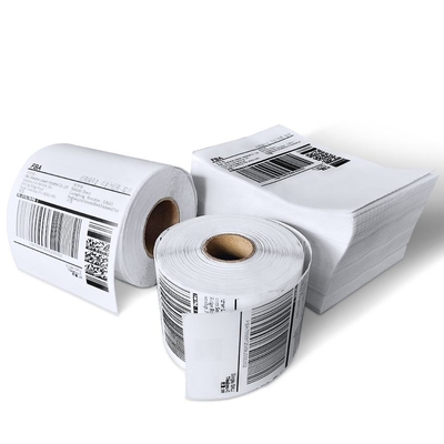 Waterproof Thermal Adhesive Labels Tear Resistant Thermal Transfer Labels Customized