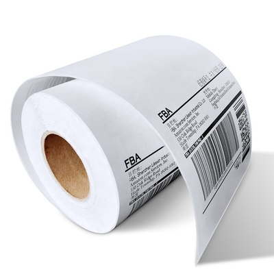 Waterproof Thermal Adhesive Labels Tear Resistant Thermal Transfer Labels Customized