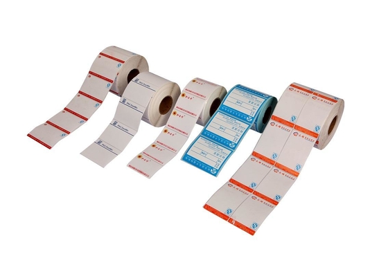 Waterproof Thermal Adhesive Labels Tear Resistant Thermal Transfer Labels Customized