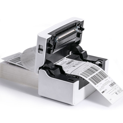 Low Tack Thermal Sticker Rolls Reusable Direct Thermal Roll Labels Custom Sizes