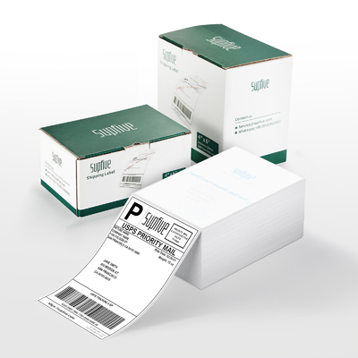 Multi Layer Thermal Adhesive Labels Peel And Reveal Thermal Label Rolls Custom Information
