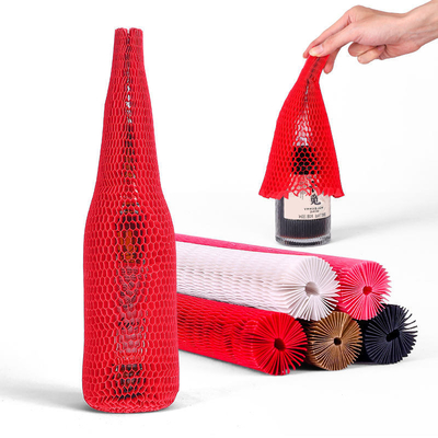 Special Protective Honeycomb Paper Sleeve Flexible Honeycomb Protective Wrap Cylindrical