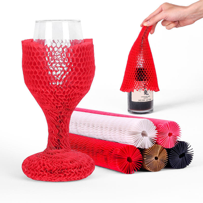 Special Protective Honeycomb Paper Sleeve Flexible Honeycomb Protective Wrap Cylindrical