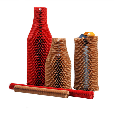 Special Protective Honeycomb Paper Sleeve Flexible Honeycomb Protective Wrap Cylindrical
