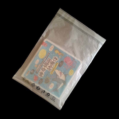 Greaseproof Glassine Garment Bags Self Seal Paper Glassine Bags Biodegradable