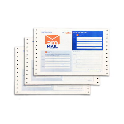Consignment Note Logistic Courier International Barcode Express Waybill Air Waybill