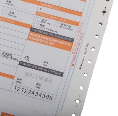 Courier Air Waybill Sticker For International Express Shipping Parcel Tracking And Receipt