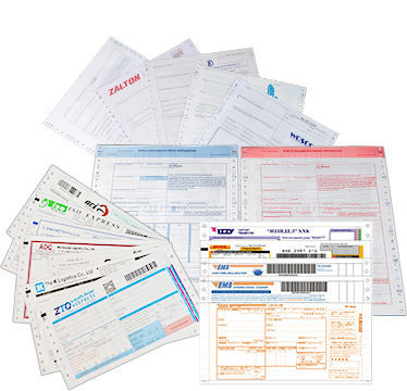 Courier Air Waybill Sticker For International Express Shipping Parcel Tracking And Receipt