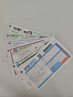 Courier Air Waybill Paper For Express Barcode Scan With DHL FedEx UPS USPS For Waybills