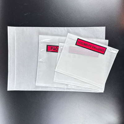 Moisture Proof Packing List Envelope Dustproof Packing Slip Envelope Pouches Customized