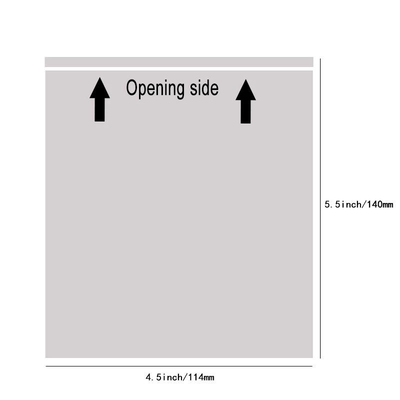 A6 A5 A4 Packing List Envelope Eco Friendly Self Adhesive Invoice Pouches Made of Poly Material