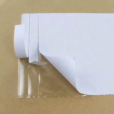 Recyclable Packing List Envelopes Eco Friendly Packing Slip Pouches With Self Adhesive Barcode