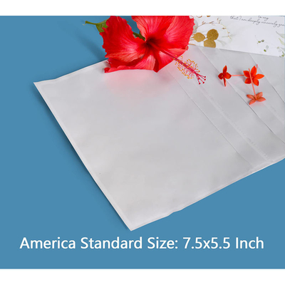 A4 A5 Mailing Label Pouches Clear Self Adhesive Packing Slip Pouch For Packing Slips Invoice Label