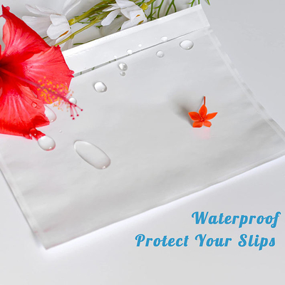 A4 A5 Mailing Label Pouches Clear Self Adhesive Packing Slip Pouch For Packing Slips Invoice Label