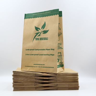 Multiple Extrusion Processing Choose Recyclable Kraft Paper Bag for Eco-Friendly Packaging