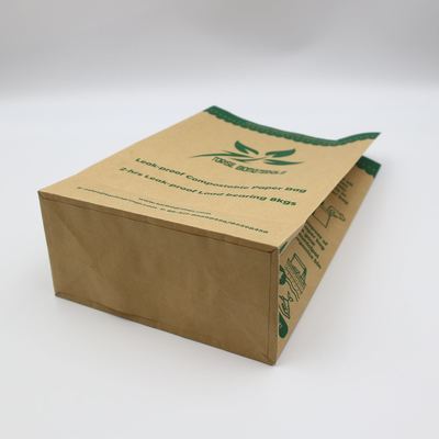 Multiple Extrusion Processing Choose Recyclable Kraft Paper Bag for Eco-Friendly Packaging