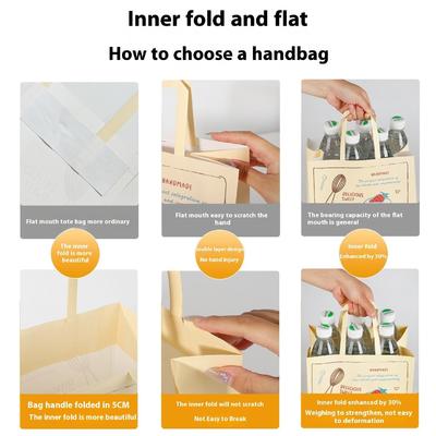 12-15 Days Production Time Kraft Paper Bag with Self Adhesive Seal Art coated paper
