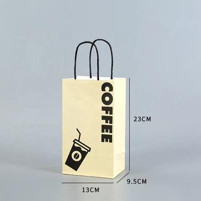 Eco-Friendly Kraft Paper Bag for Shopping and Packaging Waterproof Multiple Extrusion Processing Type