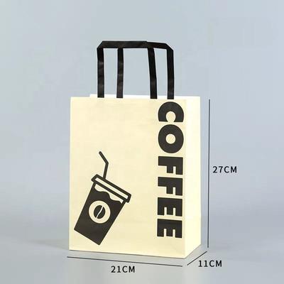Eco-Friendly Kraft Paper Bag for Shopping and Packaging Waterproof Multiple Extrusion Processing Type