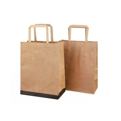 Versatile and Durable Recyclable Kraft Paper Bag for Clothing Storage