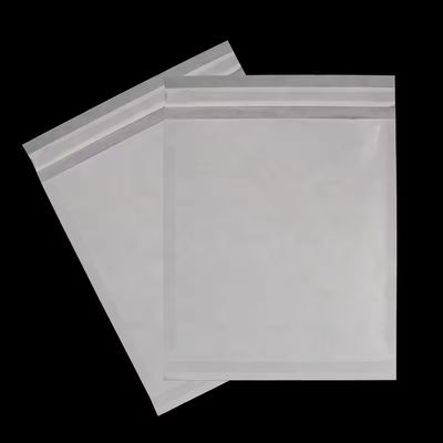 Portable OEM/ODM Biodegradable Glassine Paper Wax Packaging Bag Eco-Friendly Security Glassine Paper Bag For Clothing