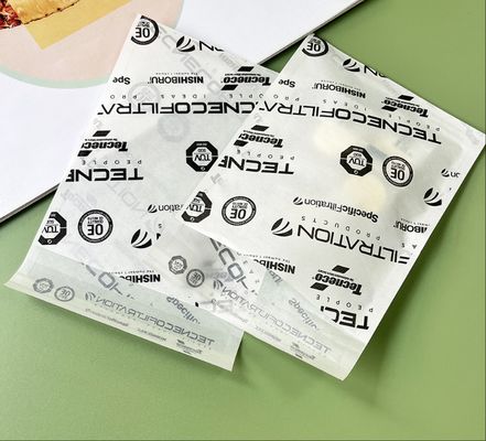 100%biodegradable Eco Friendly Glassine Paper Bags Used for Clothing Electronic Products Packaging