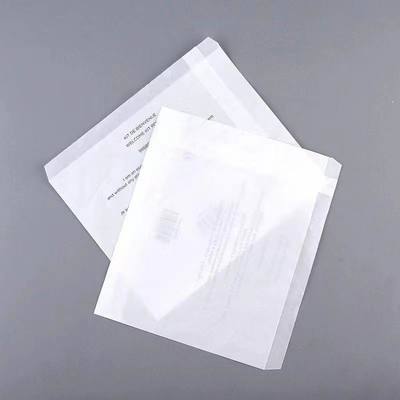 100% Biodegradable Eco Friendly Small Paper Pouch Glassine Waxed Paper Mailing Bags