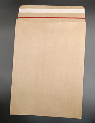 Self-Adhesive Brown Kraft Pointed Bottom Bags Durable Eco-Friendly Food-Safe Thick Recycled Material