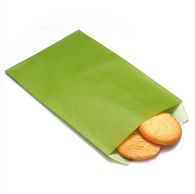 Eco Friendly Glassine Paper Bags Greaseproof Food Safe Treat Pouches for Cookies Candies