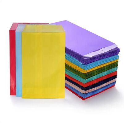 Eco Friendly Glassine Paper Bags Greaseproof Food Safe Treat Pouches for Cookies Candies
