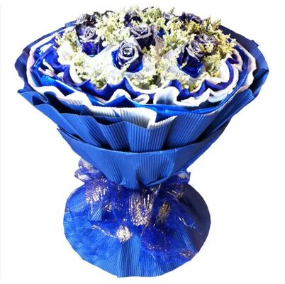 Colori assortiti Fiorista Rulli di carta a strisce carta a strisce morbida carta artigianale per avvolgimento di fiori imballaggio regalo