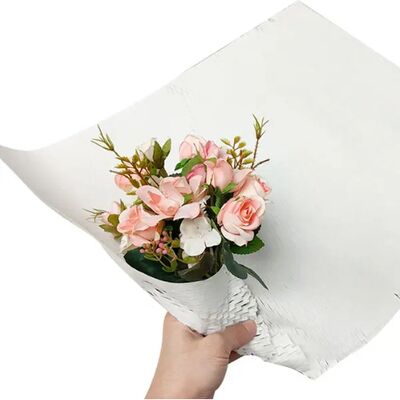 Eco-Friendly Biodegradable Kraft Honeycomb Sleeve for Flower Gift Wrapping Packaging Supplies