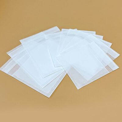 Custom Eco-friendly Durable Compostable Glassine Paper Bags Waterproof Envelopes