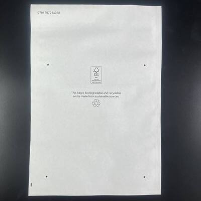 Custom Eco-friendly Durable Compostable Glassine Paper Bags Waterproof Envelopes