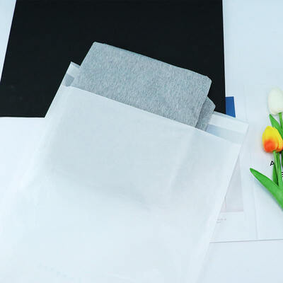Customized logo Eco Friendly Biodegradable Semi-transparent Glassine Paper Bag Packag