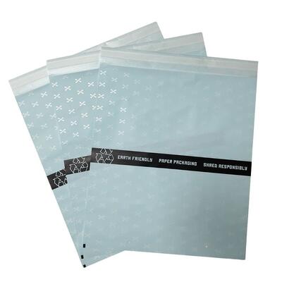 Customized Printed Logo Transparent Glassine Paper Packaging Bag Waterproof Oil-Proof Eco-Friendly Paper Bag