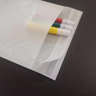 Custom Biodegradable Semi Transparent White 40gsm Glassine Waxed Paper Bag